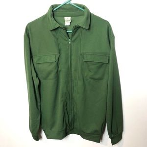 Haband vintage green shirt ribbed size medium